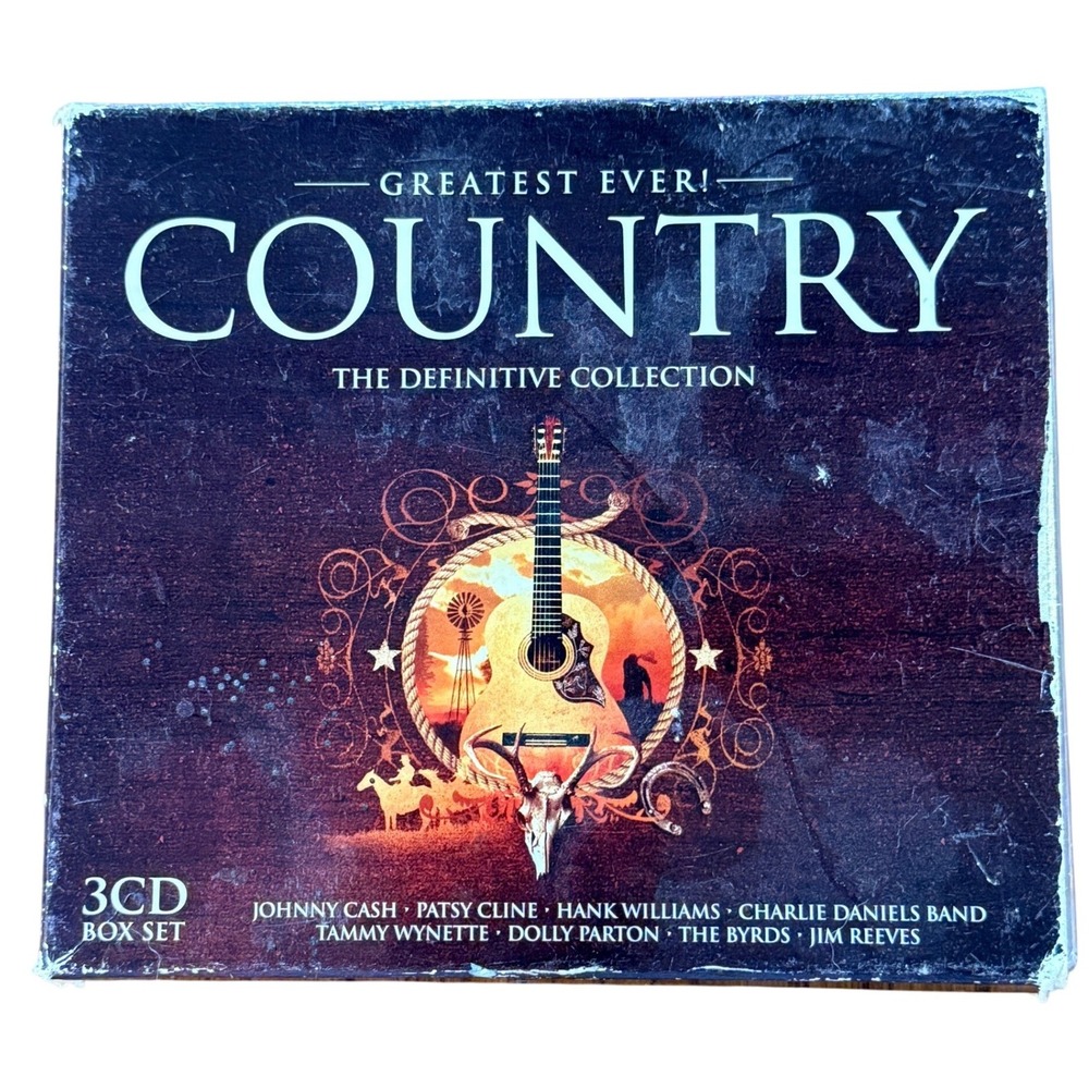 Union Square Greatest Ever Country Definitive Collection 3 CD Box Set 2010 CD